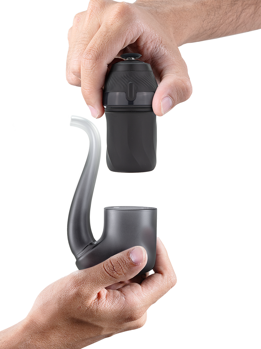 Puffco Proxy Pipe Kit Onyx – modularer Konzentrat-Verdampfer mit Glasaufsatz – Ansicht 5