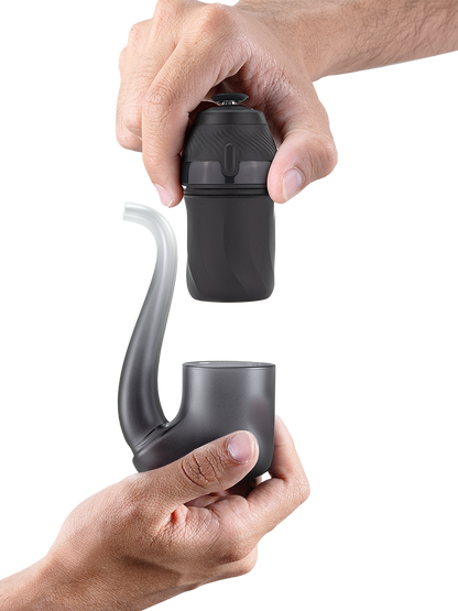 Puffco Proxy Pipe Kit Onyx – modularer Konzentrat-Verdampfer mit Glasaufsatz – Ansicht 5