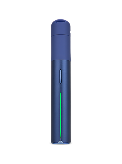 Puffco Pivot in Sapphire – kompakter Konzentrat-Verdampfer im Pen-Format