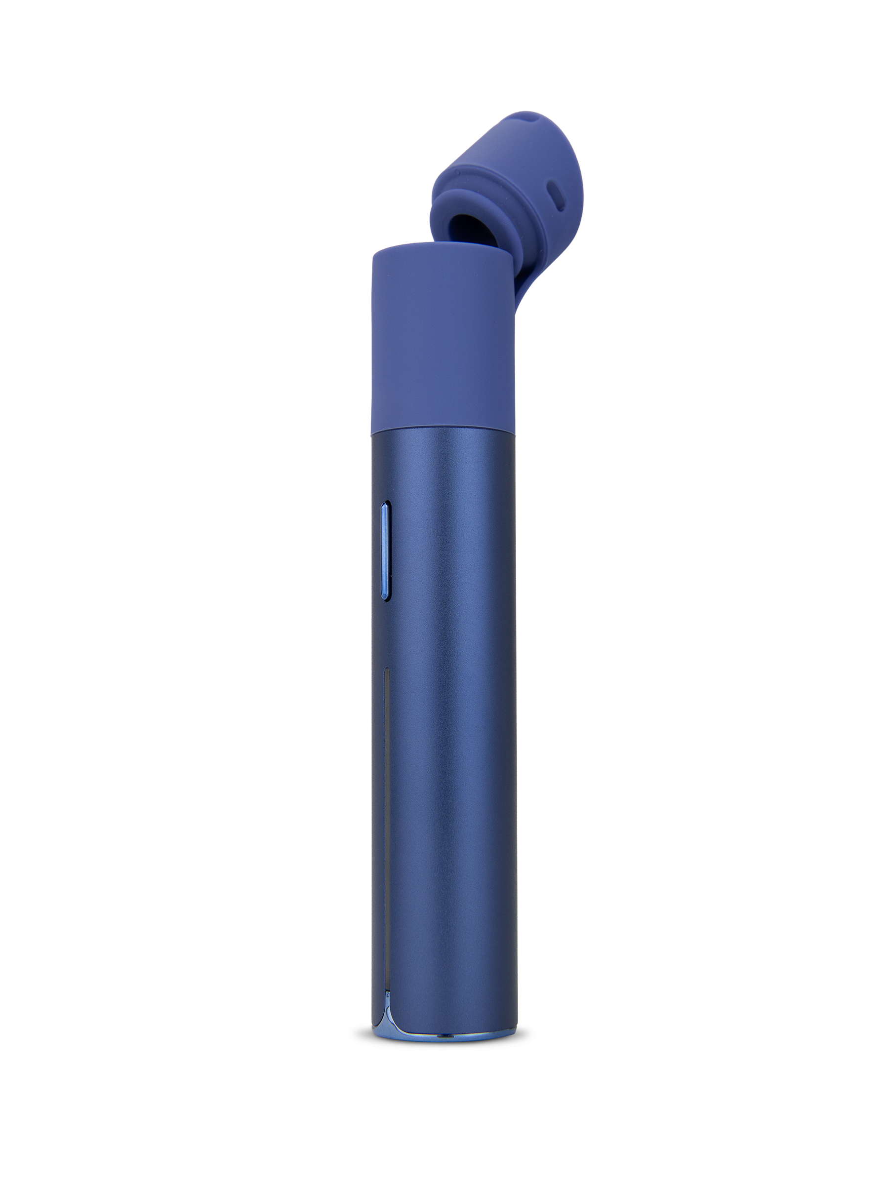 Puffco Pivot in Sapphire – geöffnet mit 3D-Kammer