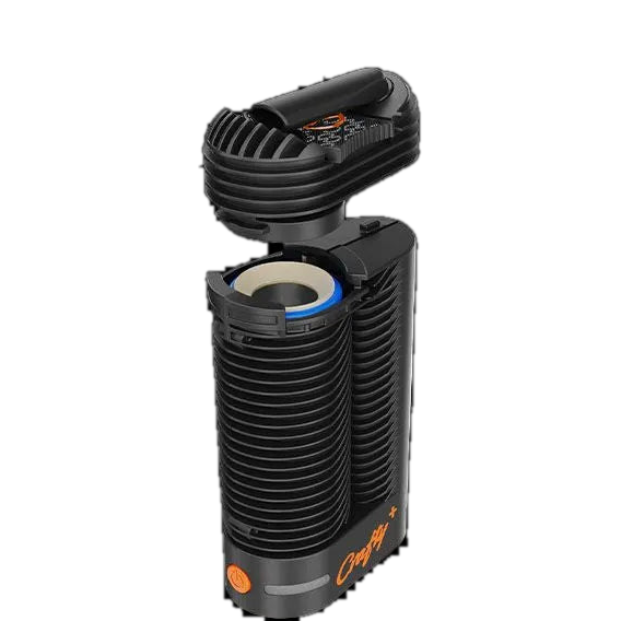 CRAFTY+ von Storz & Bickel mit abgenommener Cooling Unit, Blick auf die Füllkammer